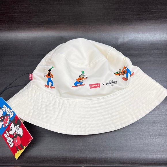 NEW Levi's x Disney Mickey & Friends Reversible Bucket Hat Adult Large - Picture 5 of 12